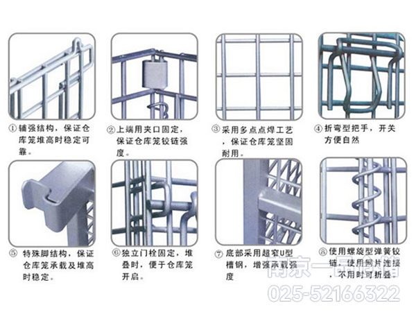 仓储笼局部图